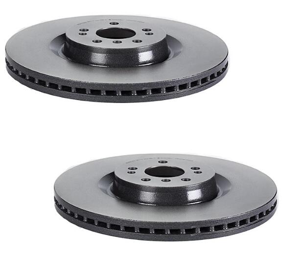 Mercedes Brakes Kit - Pads & Rotors Front and Rear (375mm/330mm) (Ceramic) 164420262064 - Brembo 3084166KIT